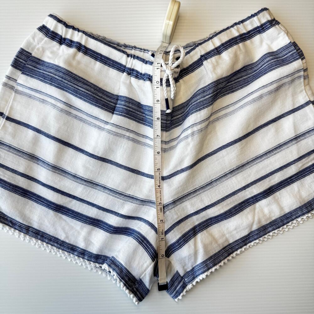 Polo Ralph Lauren Striped Shorts Medium Nautical Coastal Preppy Cotton Hamptons - Picture 7 of 16